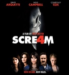 Scream 4 - Blu-Ray movie cover (xs thumbnail)