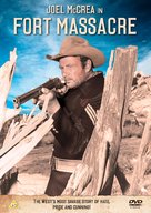 Fort Massacre - British DVD movie cover (xs thumbnail)