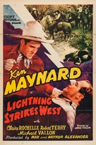 Lightning Strikes West - Movie Poster (xs thumbnail)