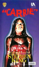 Carrie - Dutch VHS movie cover (xs thumbnail)