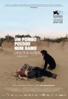 En duva satt p&aring; en gren och funderade p&aring; tillvaron - Portuguese Movie Poster (xs thumbnail)