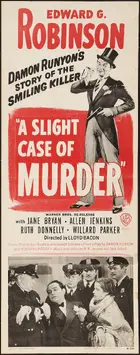 A Slight Case of Murder Poster