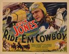 Ride &#039;Em Cowboy - Movie Poster (xs thumbnail)