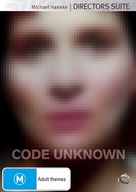 Code inconnu: R&eacute;cit incomplet de divers voyages - Australian DVD movie cover (xs thumbnail)