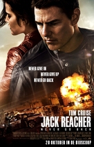 Jack Reacher: Never Go Back - Belgian Movie Poster (xs thumbnail)