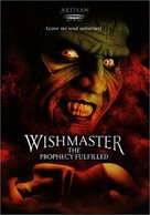 Wishmaster 4: The Prophecy Fulfilled - DVD movie cover (xs thumbnail)
