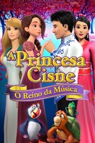 The Swan Princess: Kingdom of Music - Portuguese Movie Cover (xs thumbnail)