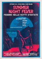 Summer Night Fever - Italian Movie Poster (xs thumbnail)