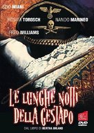 Le lunghe notti della Gestapo - Italian DVD movie cover (xs thumbnail)