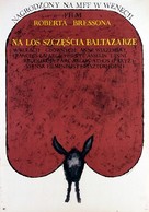 Au hasard Balthazar - Polish Movie Poster (xs thumbnail)