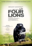 Four Lions - Swedish Movie Poster (xs thumbnail)
