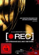 [Rec] - German DVD movie cover (xs thumbnail)