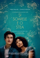 The Sun Is Also a Star - Romanian Movie Poster (xs thumbnail)