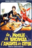 La moglie in vacanza... l&#039;amante in citt&agrave; - Italian DVD movie cover (xs thumbnail)