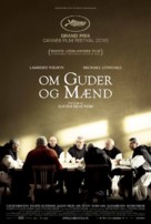 Des hommes et des dieux - Danish Movie Poster (xs thumbnail)