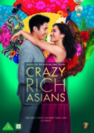 Crazy Rich Asians - Danish DVD movie cover (xs thumbnail)
