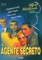 Secret Agent - Spanish DVD movie cover (xs thumbnail)
