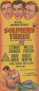 Soldiers Three - Australian Movie Poster (xs thumbnail)