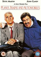 Planes, Trains &amp; Automobiles - British DVD movie cover (xs thumbnail)