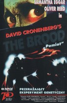 The Brood - Polish Movie Cover (xs thumbnail)