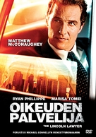 The Lincoln Lawyer - Finnish DVD movie cover (xs thumbnail)