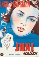Juninatten - Swedish Movie Poster (xs thumbnail)