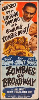 Zombies on Broadway - Movie Poster (xs thumbnail)