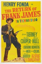The Return of Frank James - Movie Poster (xs thumbnail)
