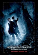 Sherlock Holmes: A Game of Shadows - Lithuanian Movie Poster (xs thumbnail)