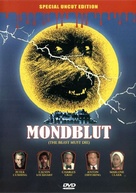 The Beast Must Die - German DVD movie cover (xs thumbnail)