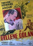 Golden Salamander - Swedish Movie Poster (xs thumbnail)