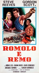 Romolo e Remo - Italian Movie Poster (xs thumbnail)