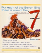 7 Women - Movie Poster (xs thumbnail)