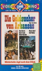 Die Goldsucher von Arkansas - German VHS movie cover (xs thumbnail)