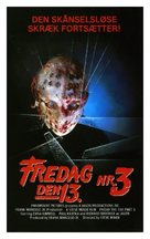 Friday the 13th Part III - Danish Movie Cover (xs thumbnail)
