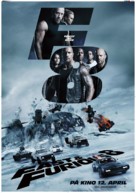 The Fate of the Furious - Norwegian Movie Poster (xs thumbnail)