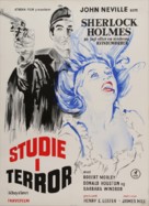 A Study in Terror - Danish Movie Poster (xs thumbnail)