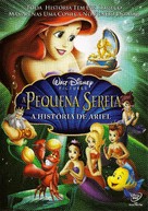 The Little Mermaid: Ariel&#039;s Beginning - Brazilian DVD movie cover (xs thumbnail)