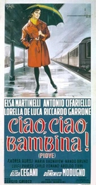 Ciao, ciao bambina! (Piove) - Italian Movie Poster (xs thumbnail)