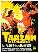 Tarzan and the She-Devil - French Movie Poster (xs thumbnail)