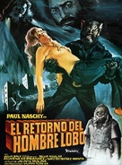 El retorno del Hombre-Lobo - Spanish Movie Poster (xs thumbnail)