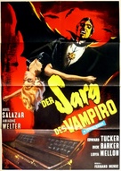 Ata&uacute;d del Vampiro, El - German Movie Poster (xs thumbnail)