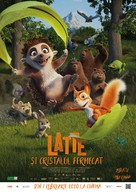 Latte &amp; The Magic Waterstone - Romanian Movie Poster (xs thumbnail)