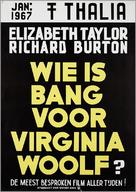 Who&#039;s Afraid of Virginia Woolf? - Dutch Movie Poster (xs thumbnail)