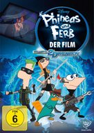 Phineas and Ferb: Across the Second Dimension - German DVD movie cover (xs thumbnail)