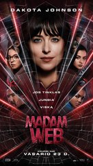 Madame Web - Lithuanian Movie Poster (xs thumbnail)
