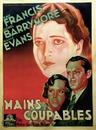 Guilty Hands - French Movie Poster (xs thumbnail)