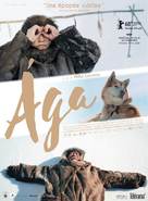 &Aacute;ga - French Movie Poster (xs thumbnail)