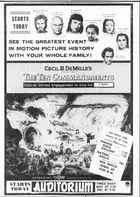 The Ten Commandments Poster