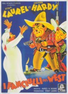 Way Out West - Italian Movie Poster (xs thumbnail)